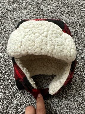Indigo Kids Plaid Sherpa Toque (0-6 mons)